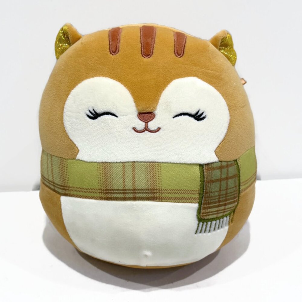 Squishmallows - Erin the Squirrel (With Scarf), 7.5 Inch, Aug 2022